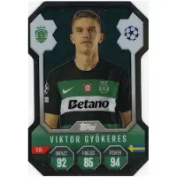Topps SH8 – Viktor Gyökeres – Chrome Shield – 2024/2025
