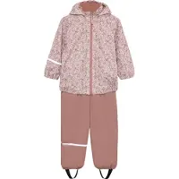 CeLaVi Regenbekleidung m. Fleece - Shadow Grau - - 120 - Regenkleidung