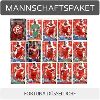 Topps Match Attax - 2018/19 - Mannschaftspaket - Fortuna Düsseldorf