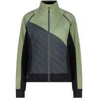 CMP WOMAN JACKET WITH DETACHABLE SLEEVES GREEN TEA