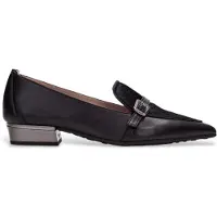 Hispanitas für Damen. HI265141 Ballerinas aus Leder Genf schwarz (36), Wohnung, Keine, Lässig