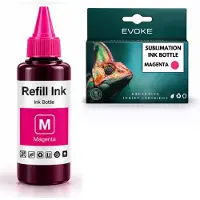 Evoke Sublimationstinte in Magenta, 100-ml-Flasche – Sublimationstinte für Epson-Drucker