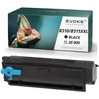 Evoke Toner-Kompatibilkartusche für den Xerox-Drucker B310, B315, XXL, 006R04381, Schwarz, 20.000 Seiten, kompatibel mit B305, B310, B315