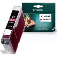 Evoke -Patronen, kompatibel mit dem Canon-Drucker CLI42 CLI-42 6386B001, Magenta, 14 ml, kompatibel mit Pixma Pro 100 und Pro 100 S