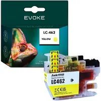 Evoke -Patronen, kompatibel mit dem Brother-Drucker LC-462XL und LC462XL, Gelb, 18 ml, kompatibel mit MFC-J2340DW, MFC-J3540DW und MFC-J3940DW