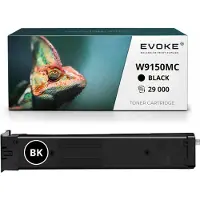 Evoke Toner-Kompatibilkartusche für den HP-Drucker W9150MC W9150BK, Schwarz, 29.000 Seiten, kompatibel mit E78630Z und E78635dn