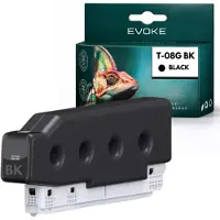 Evoke -Tintenpatrone, kompatibel mit dem Epson-Drucker T08G1 C13T08G100, schwarz, 700 ml, kompatibel mit Epson AM-C5000 und AM-C6000