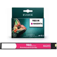 Evoke -Kompatible Patrone für den HP 980 M-Drucker, D8J08A, Magenta, 110 ml, kompatibel mit OJ Enterprise X555 MFP X585