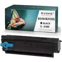 Evoke Toner-Kompatibilkartusche für den Drucker Xerox B310, B315, XL 006R04380, Schwarz, 8.000 Seiten, kompatibel mit B305, B310, B315