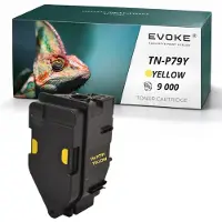 Evoke Toner-Kompatibilkartusche für den Drucker Konica Minolta TNP-79Y TNP79, Gelb, 9.000 Seiten, kompatibel mit Bizhub C3350i C4050i