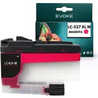 Evoke -Kompatible Patrone für den Epson-Drucker LC527 XL LC-527, Magenta, 25 ml, kompatibel mit MFC-J4350DW und MFC-J4550DW