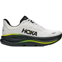 Hoka One One für Herren. 1162011 Bondi 9 Turnschuhe (40 2/3), Weiß, Wohnung, Schnürsenkel, Lässig, Sportlich, Laufen, Multisport, Masche