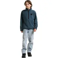 Didriksons - Kid's Rubi Half-Zip - Fleecepullover Gr 120 blau