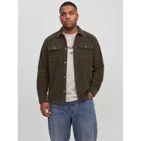 Jack & Jones Langarmhemd "JJEREGENT CORD OVERSHIRT LS SN PLS" Baumwolle, regular fit