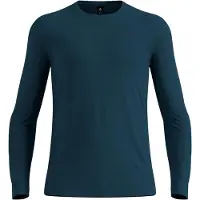 Odlo - Merino 160 Bl Top Crew Neck L/S - Merinounterwäsche Gr L blau
