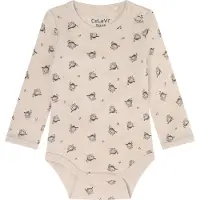 CeLaVi Body LS - AOP mocha meringue (2122) 70