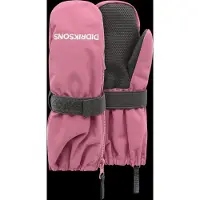 Didriksons Biggles Zip 9, Fäustlinge, Kinder, rosa