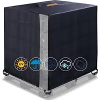 Markenlos IBC Tote Cover - Schutzhülle für Wassertank - 275 Gallonen - 420D Oxford