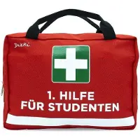 OEM Studenten-EHBO-Kast in Rot, 28x18x8 cm