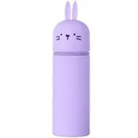 OEM Silikonen Dierenvormige Pennenhouder für Büro für Jungen und Mädchen mit Kawaii Schloss
