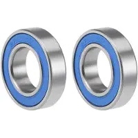 OEM Zwei Kugellager 6902-2RS 15x28x7mm - Blau gefedert - Chromstahl P6 (ABEC3)