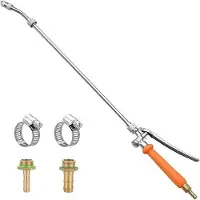 OEM Gartenwasserer - Teleskopische Wasserstrahl - Edelstahl - Verbindungen 0,64 cm und 0,95 cm - Für Gartenpflege, Landwirtschaft, Reinigung und Autowaschen