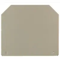 Weidmuller Endplatte WAP 16+35 Dunkelbeige - 1050100000 [10 Stück]