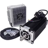 OEM Geschlossener Regelservo-Motor, 20 N.m Drehmoment, 3-Phasen-Treiber, 6 A Strom, 3 m Kabel, 110 x 110 x 221 mm Abmessungen