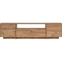 CALICOSY - TV-Schrank mit 2 Türen, 1 Klappe und 1 offenem Fach B180 cm - KAY