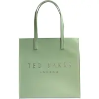 Ted Baker Schultertasche Crinkon Crinkle Large Icon Bag LT - Green mint