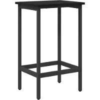 Syfax Barhocker Schwarze Eiche 40 x 32 x 64 cm Holzwerkstoff