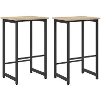 vidaXL Barhocker 2 stk. Sonoma-Eiche 40 x 32 x 64 cm Holzwerkstoff