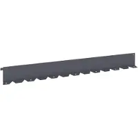 vidaXL Raseneinfassung 20 stk. 102 x 10 x 4 cm Stahl Anthrazit
