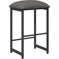 vidaXL Barhocker Hellgrau 40 x 32 x 74 cm Holzwerkstoff