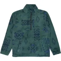 Billabong - Boundary Mock Neck - Fleecepullover Gr S blau