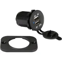 Velleman CC094, Auto, USB, 5 V, 2,1 A, Schwarz