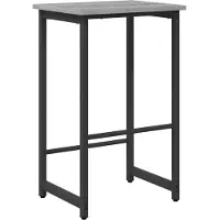 vidaXL Barhocker Sonoma-Grau 40 x 32 x 64 cm Holzwerkstoff