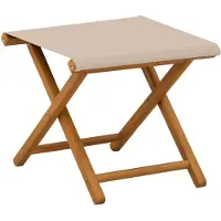 vidaXL Liegestuhl 4 pcs 3 Position Massives Eukalyptus Holz Beige