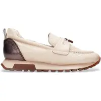 Hispanitas für Damen. PHI265164 Beige Oregon Lederschuhe (38), 1 bis 3 cm, Keine, Lässig