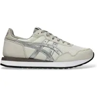 Asics für Damen. 1202A400 Tiger Runner II Sneaker in gebrochenem Weiß (40), Wohnung, Schnürsenkel, Lässig, Sportlich, Masche