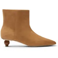 Weekend Max Mara für Damen. 2625796014600 Lederstiefeletten Wkacapanna braun (41), Beige, 3 bis 5 cm, Spaltleder, Keine, Lässig, Klassisch