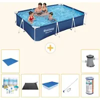 Bestway Steel Pro Rechteckig - 300x201x66 cm - 8-teilig S21544
