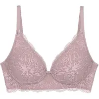 Triumph Bügel-BH "Amourette Charm T N03", Damen, Gr. 75, Cup C, rosa (sophia), Spitze, Obermaterial: 70% Polyamid, 28% Elasthan, 2% Modal, BHs Bügel-BH, Stretch-Spitze