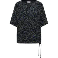 Cecil Shirtbluse mit Animal-Print, Rundhalsausschnitt, Viskose