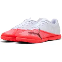 Puma Herren ULTRA 7 PLAY IT Hallenfußballschuhe 109153-01 Red Black White, Schuhgröße:47 EU