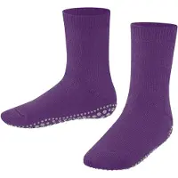Falke Catspads Kinder Haussocken, 19-22, Lila, Uni, Baumwolle