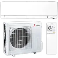 Mitsubishi Split Klimaanlage Set | MSZ-RZ | Hyper Heating | R290 | 2,5 kW