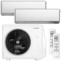 Bosch Multisplit Klimaanlage Set | Climate 7000 M ES | 2,5 kW + 3,4 kW