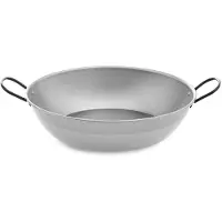 Vaello Frypan Profonde Acier POLI Bratpfanne, 30 cm max. Durchmesser, Gusseisen/Gussaluminium