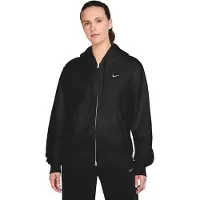 Nike - Women's Studio Fleece MW Std Full Zip Hoody - Hoodie Gr XS schwarz